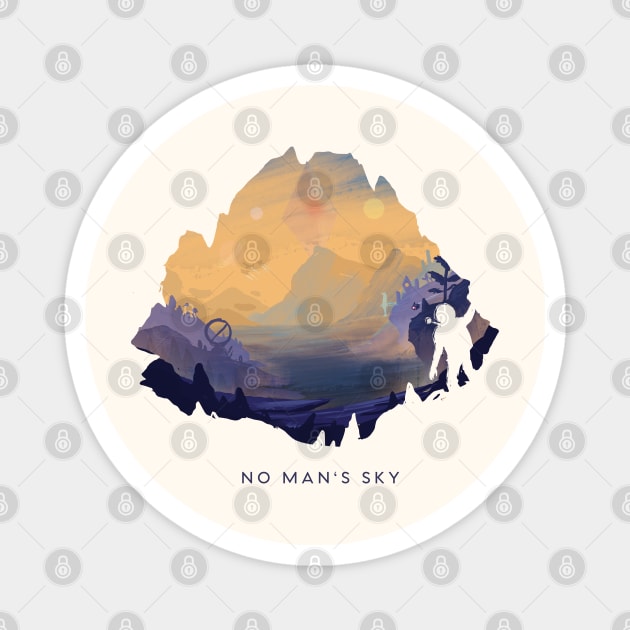 Cobalt Finder:No Man's Sky Magnet by Vertei